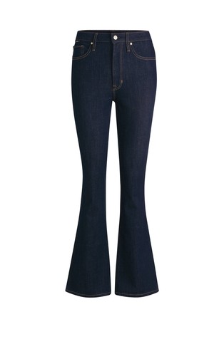 Flared fit jeans in stretch denim