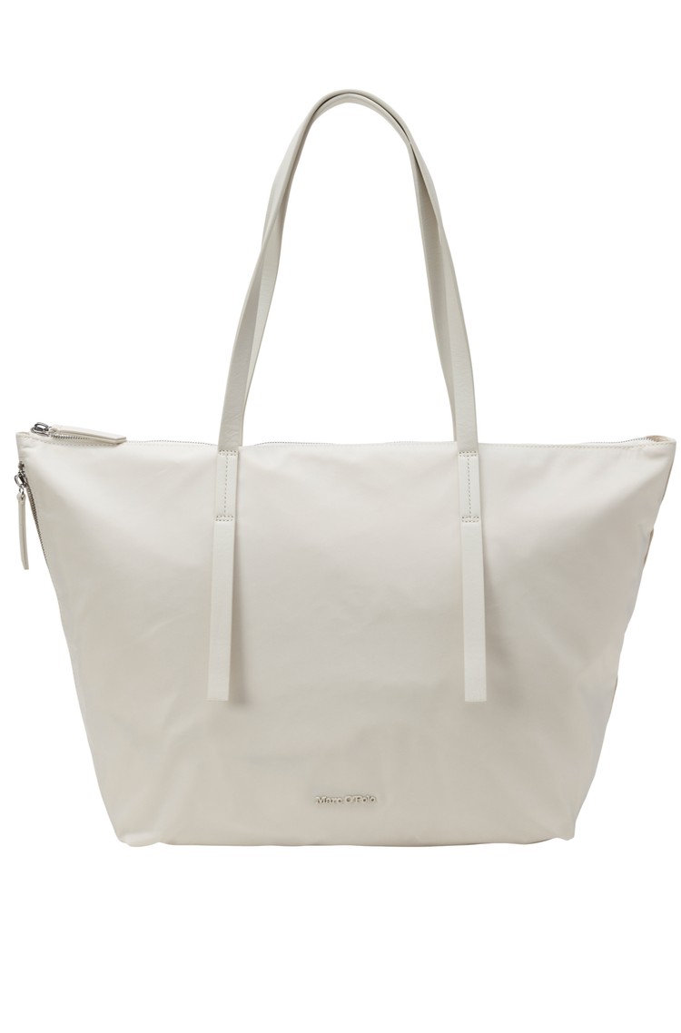 MARC O'POLO Shopper large made from water-repellent fabric White 