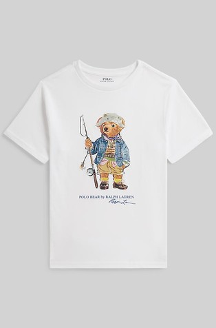 Polo Bear majica s kratkimi rokavi iz bombažnega jerseya