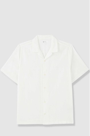 Linen-Blend Vacay Shirt in Standard Fit
