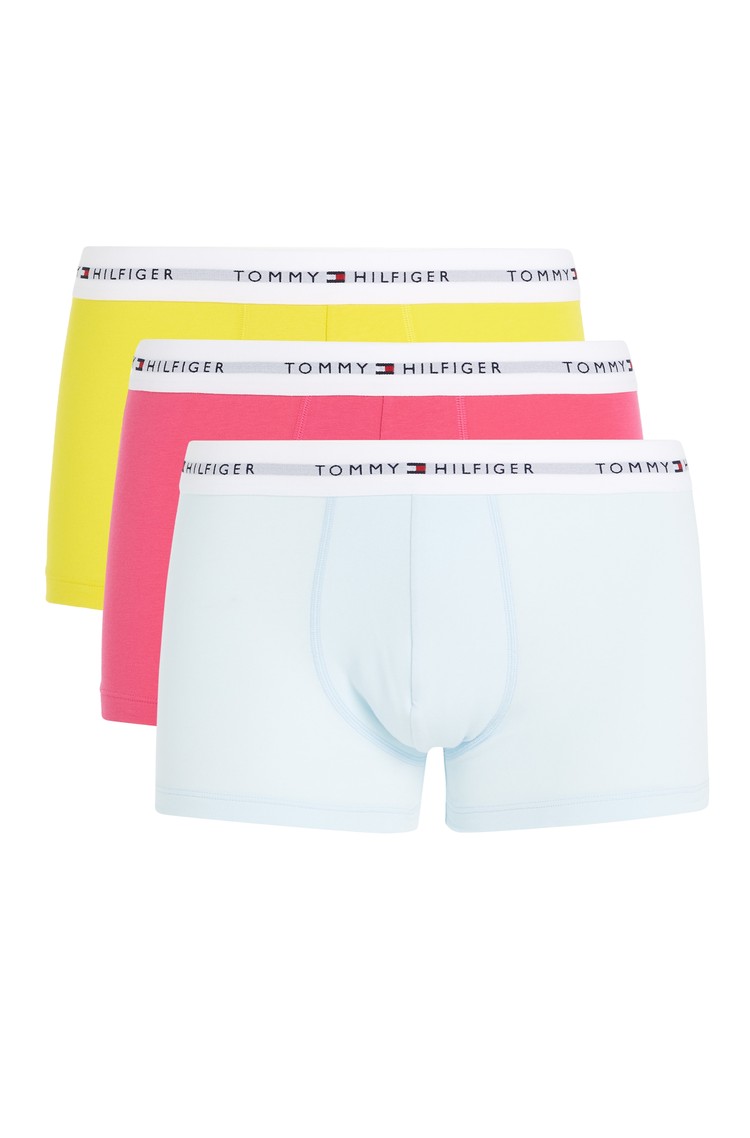 TOMMY HILFIGER 3-Pack Essential Repeat Logo Trunks Multi 