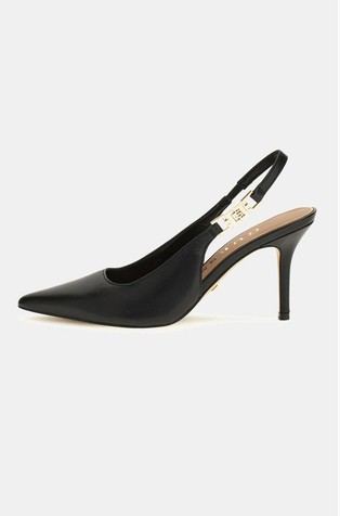 Nassha usnjeni salonarji z odkrito peto