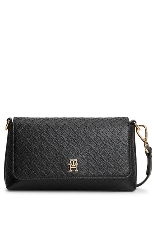 TH Icon Faux-leather Crossbody Bag