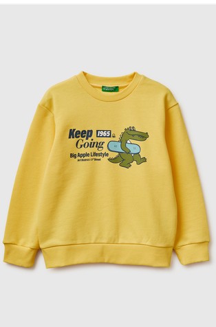 Oversized sweatshirt with print