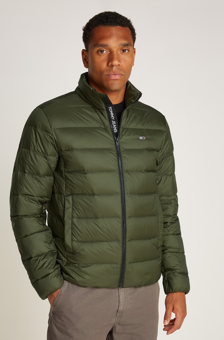 TOMMY HILFIGER Lightweight Water Repellent Down Jacket Green 