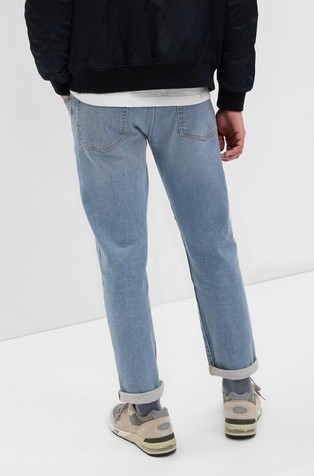 GAP Straight Jeans with Washwell Medium Wash 2