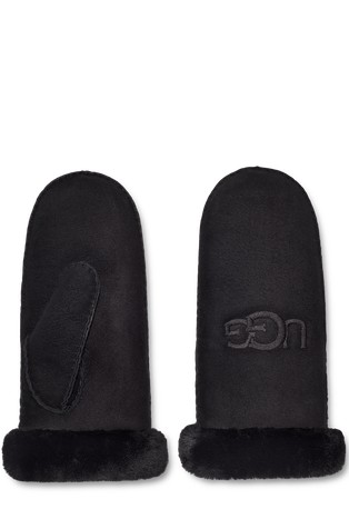 Rokavice iz ovčjega usnja z vezenim logotipom