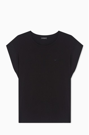 Stretch viscose tee