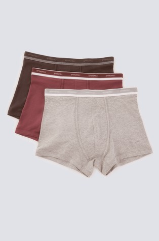 Paket 3 bombažnih boksaric