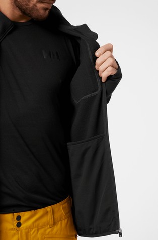 HELLY HANSEN LIFA® Merino smučarska jopa z zadrgo Črna - Black 5