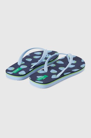 BENETTON Flip-flops with fruit pattern Blue 3