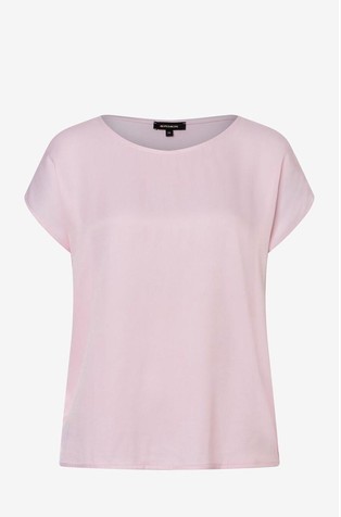 Bluza s satenastim sprednjim delom