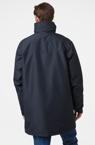 HELLY HANSEN Dubliner izolacijska dolga dežna jakna Modra - Dark Blue 2