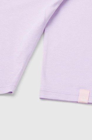 BENETTON Majica s potiskom Disney© princese Škrlatna - Lilac 3