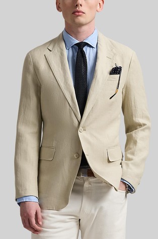Polo Soft modern fit lanen suknjič