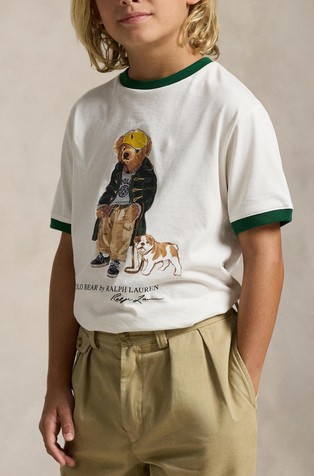 Polo Bear bombažna majica s kratkimi rokavi