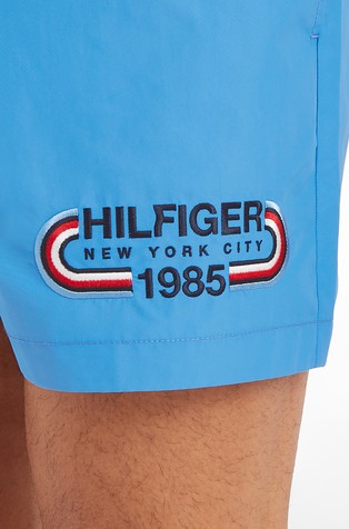 TOMMY HILFIGER Logo kopalke z zatezno vrvico Modra - Blue 3