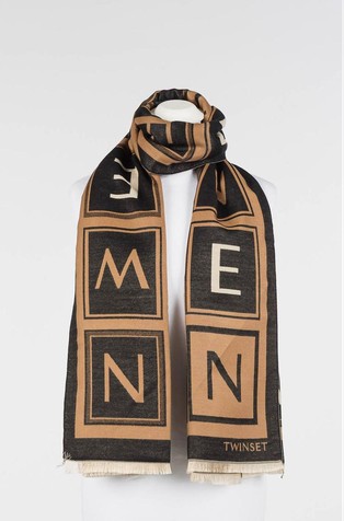 Viscose-blend scarf