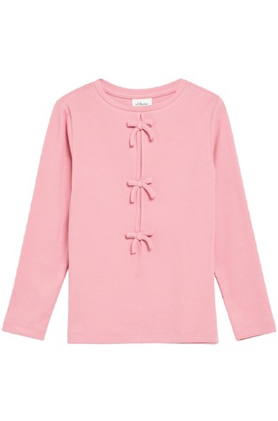 Long sleeved T-shirt with bows