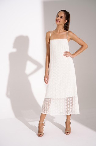Rimini dress with straps