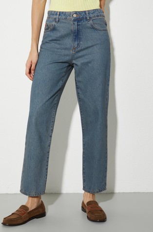 Re-Edit slim fit jeans hlače in ujemajoča shopper torba
