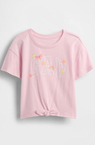 Gap logo majica s kratkimi rokavi za malčice