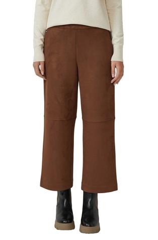 Culotte hlače iz umetnega semiša