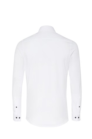 PURE H.TICO Slim fit Functional srajca z dolgimi rokavi Bela - White / Blue 2