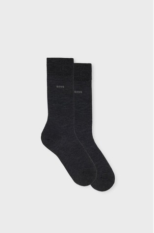 Two-pack of socks in a wool blend