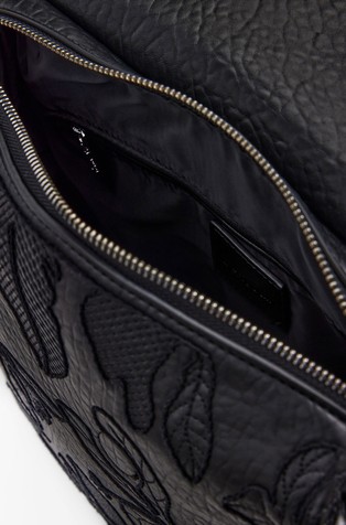 DESIGUAL Floral 2 in 1 backpack Black 5