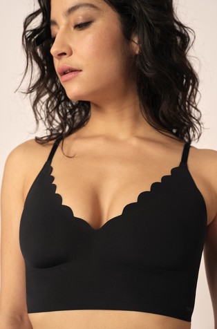 SKINY Micro lovers removable pads crop top Black 3