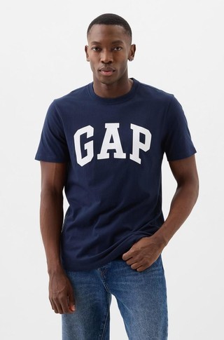 Gap logo moška majica s kratkimi rokavi