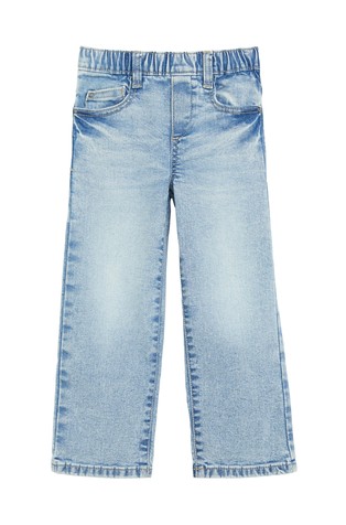 Pull-on baggy jeans