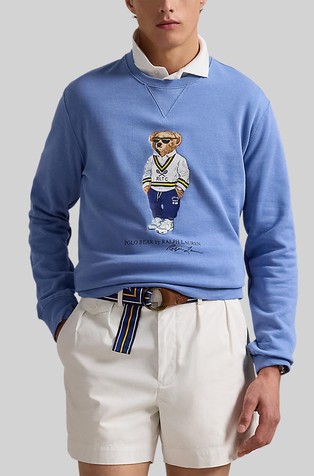 Polo Bear pulover s flisirano notranjostjo