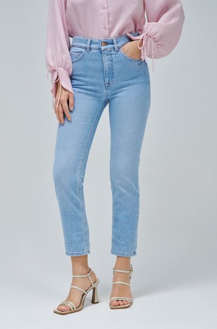 Faith Push In Cropped Slim fit Jeans