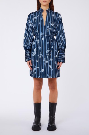 Patterned short dress