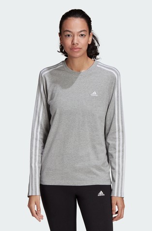 ADIDAS Essentials 3 Stripes Long Sleeve Tee Emporium