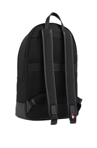 TOMMY HILFIGER TH Business nahrbtnik s kovinskim logotipom Črna - Black 2