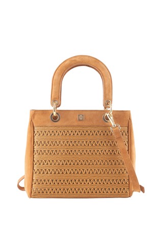 Raffia tote torbica
