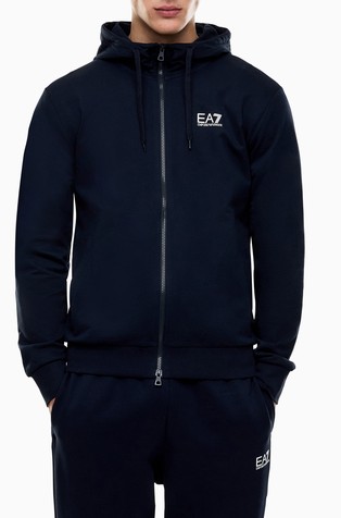 Core Identity cotton hooded sweatshirt