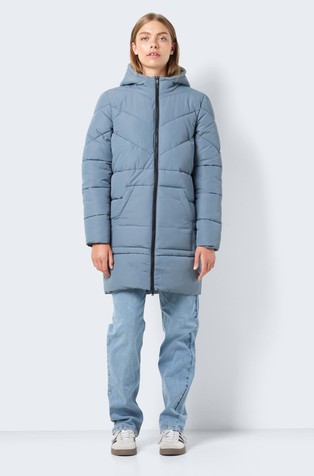 NOISY MAY NMDALCON long quilted jacket Stormy Weather 5