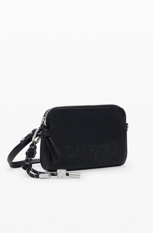 Mini 3D logo crossbody bag