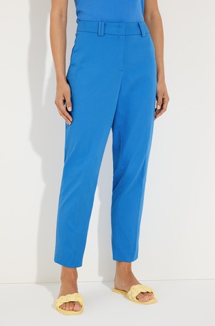 Slim fit hlače iz bombažne mešanice