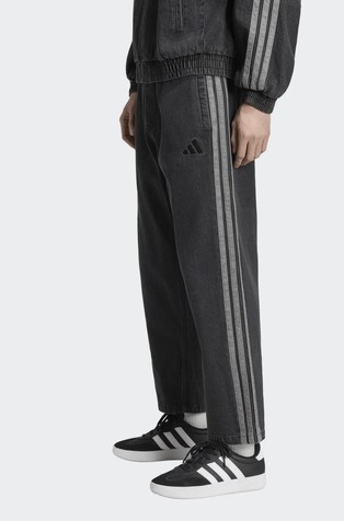 Stadium Regular Fit Denim Full Length Open Hem Tracksuit Bottoms