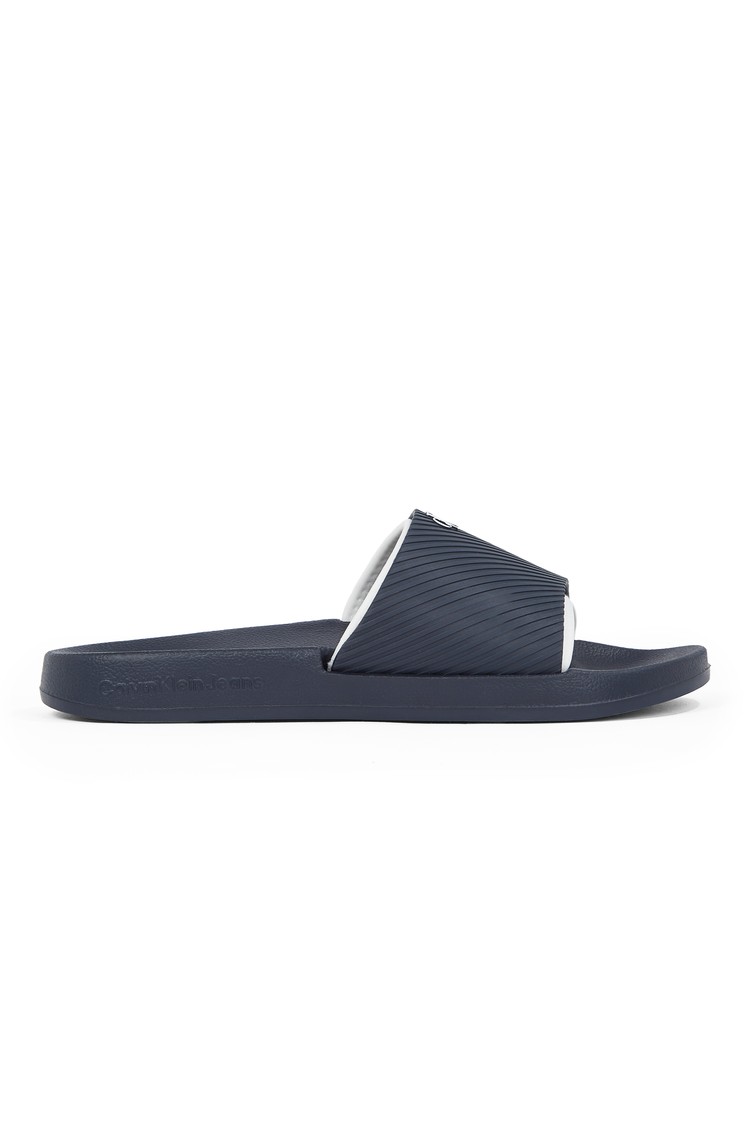 CALVIN KLEIN Logo Slides Blue 