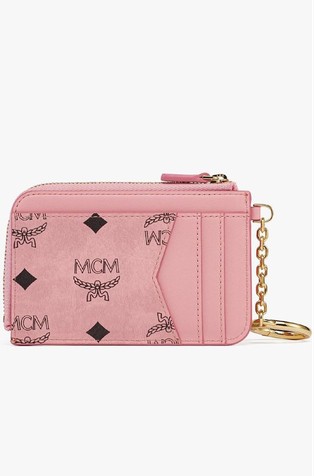 MCM Tracy mini denarnica za kartice Roza - Pink 2