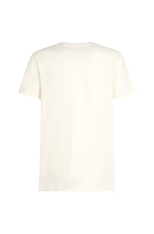 TOMMY HILFIGER Regular Fit T-shirt With Photo Print Light Beige 6