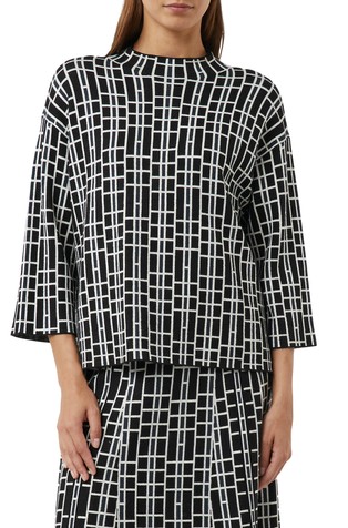 Pleten pulover s 3/4 rokavi