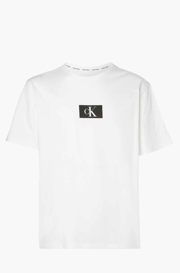 CALVIN KLEIN Organic Cotton Lounge T-shirt - CK96 White 