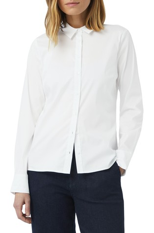 Cotton blend shirt